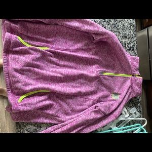 An ivory Ella quarter zip